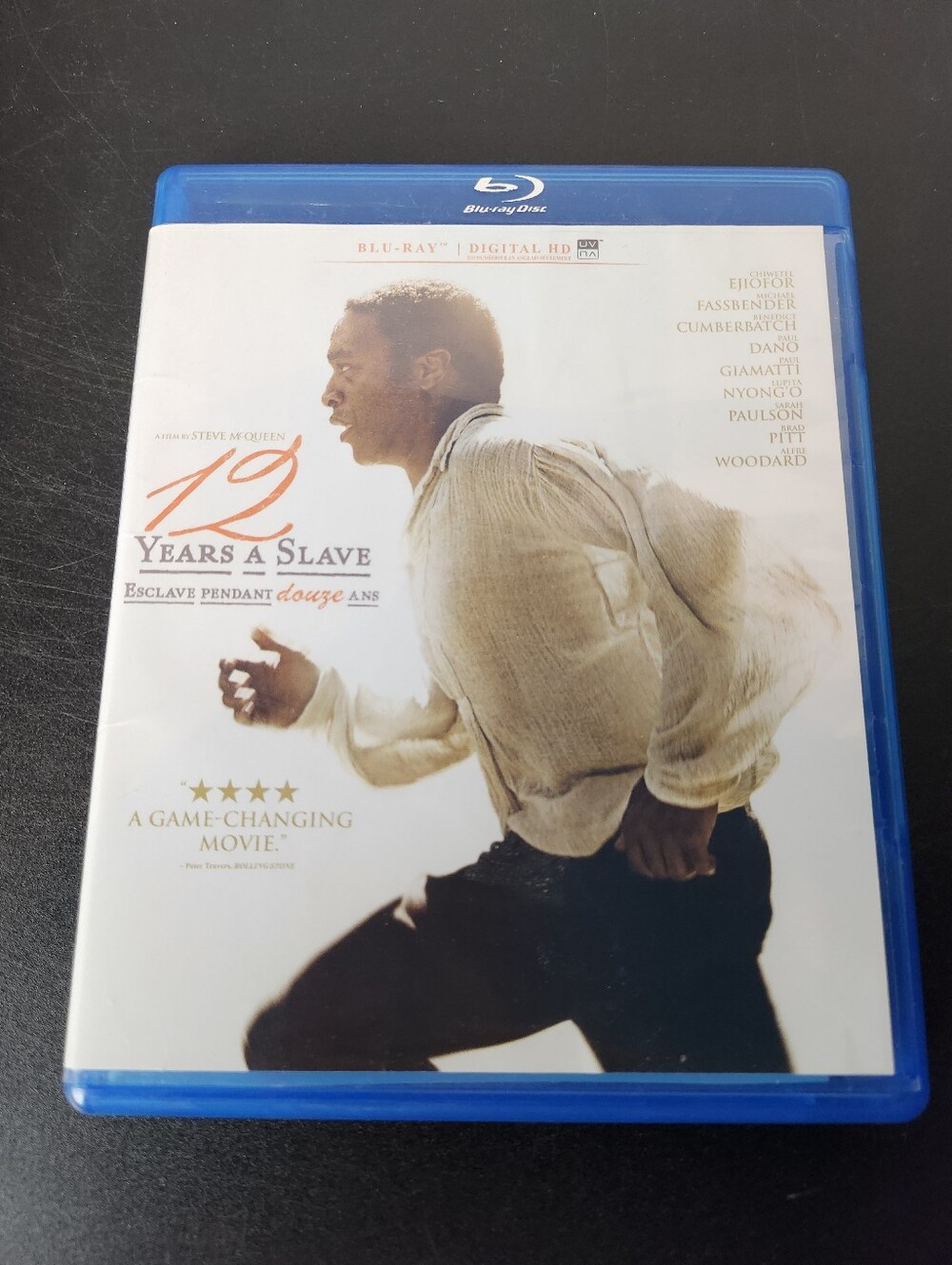 12 Years A Slave Blue Ray DVD
